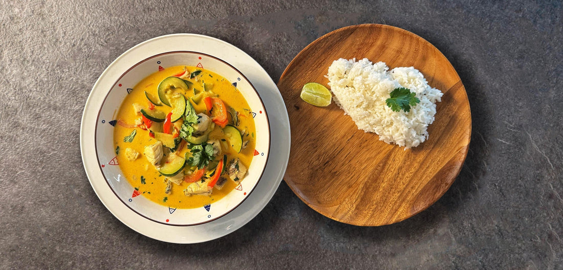 Thai Fish Curry with Coconut Milk