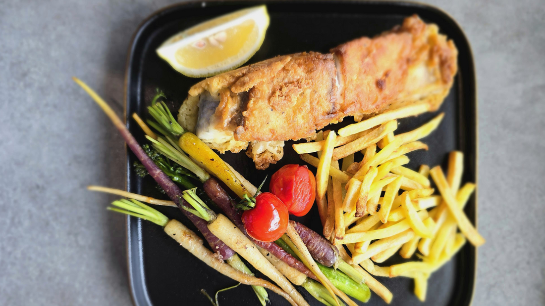 Beer Battered Barramundi Fish and Chips Recipe