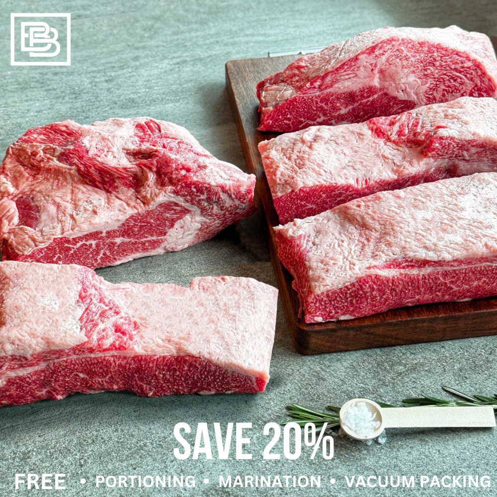 Blackmore Full Blood Wagyu MB9/9+ Beef Brisket - Whole Slab ($200 Deposit, Balance Payment To Update Before Delivery)
