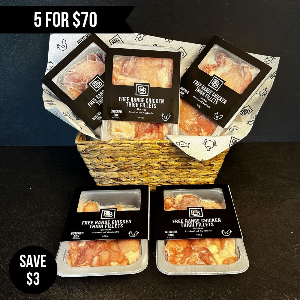 Australian Free Range Chicken Thigh, Multi Buy