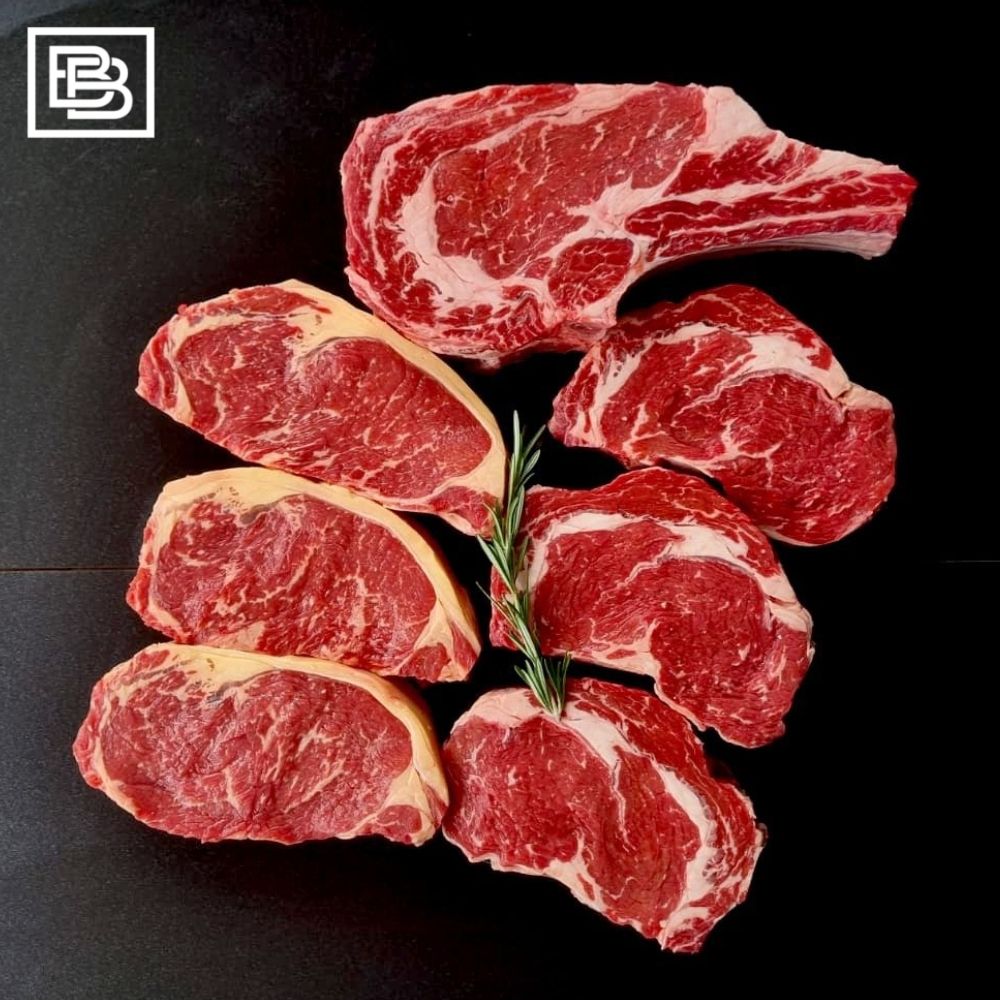 Thick Cut Steak, Steak Set, Barbecue