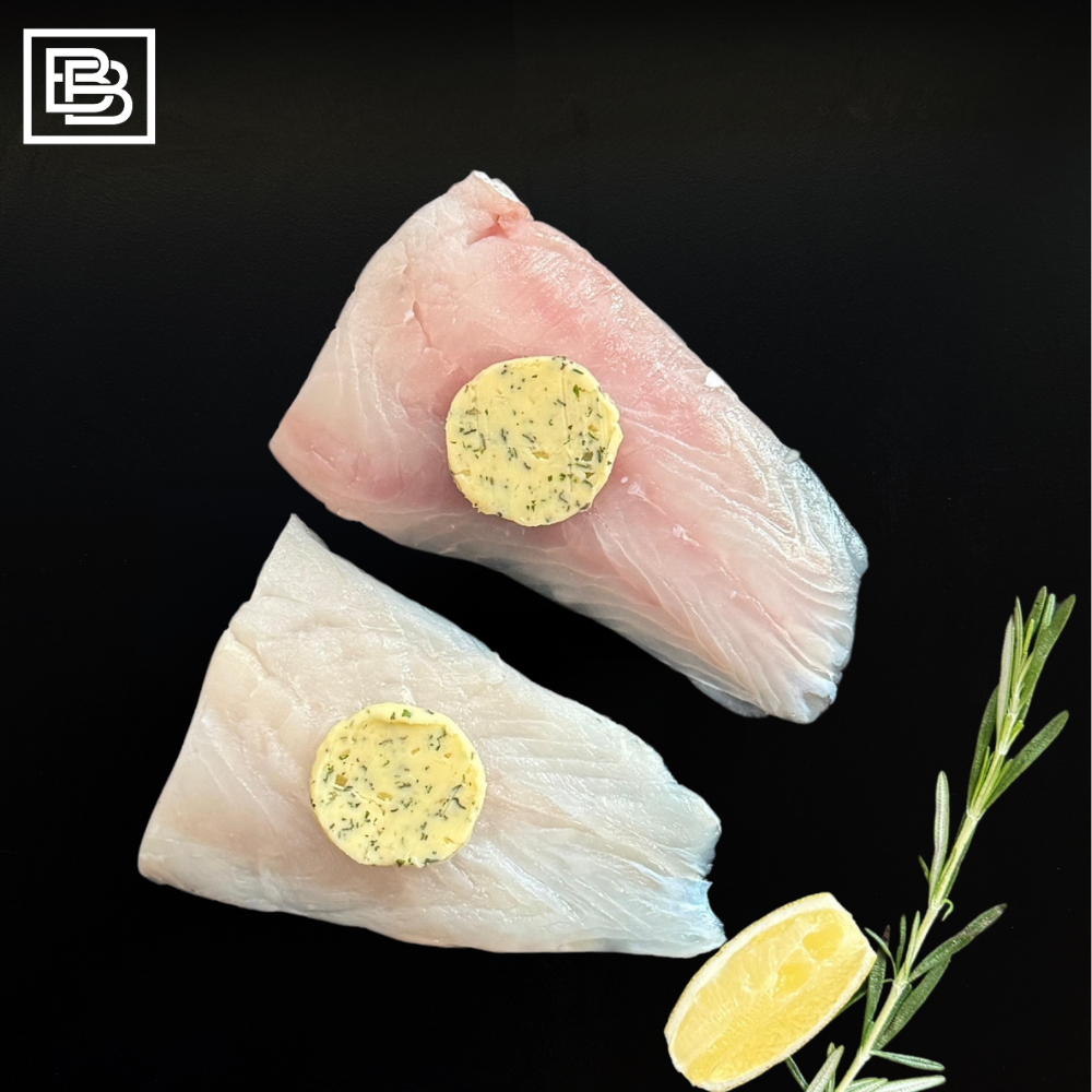 Blue Cod With Garlic Butter