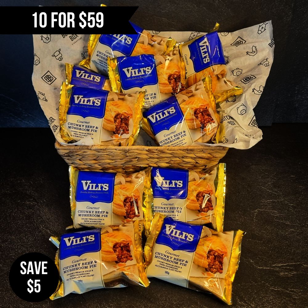 Australian Chunky Beef and Mushroom Pie, Multi Buy
