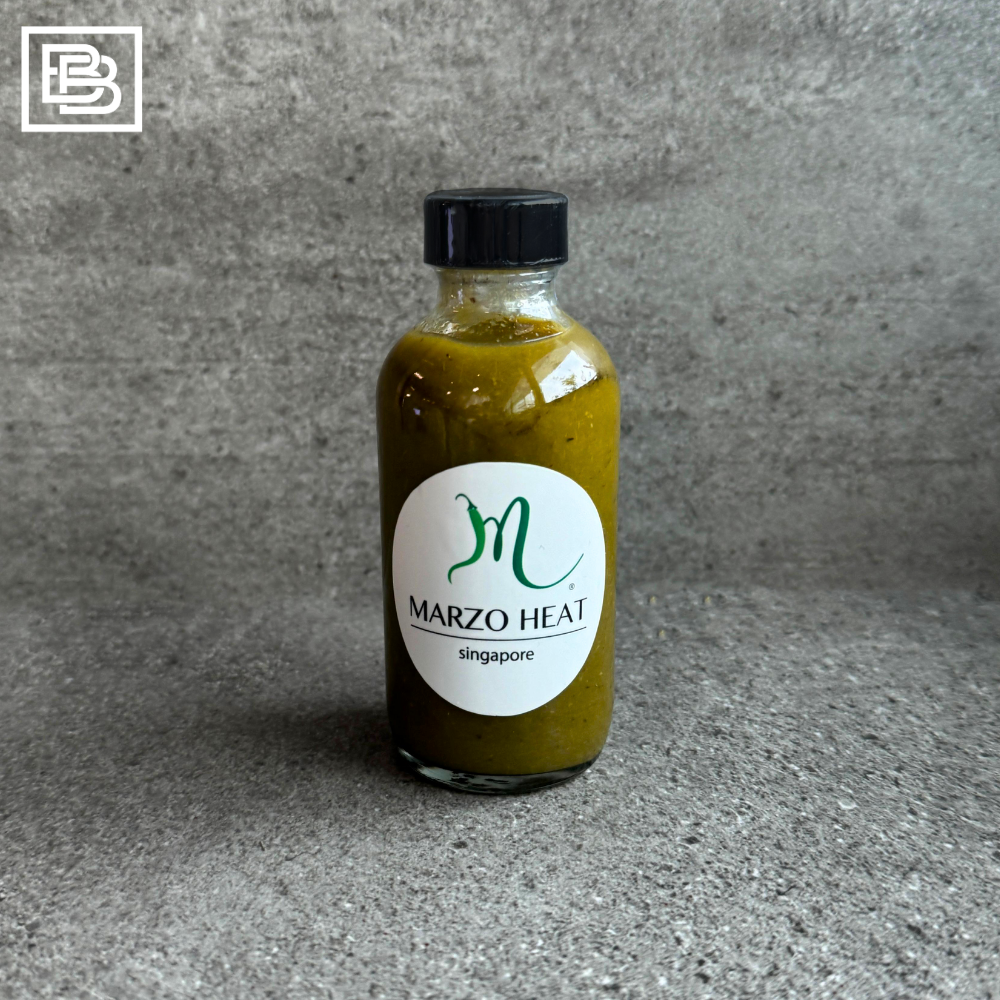 Marzo Heat Green Sauce 120ml bottle