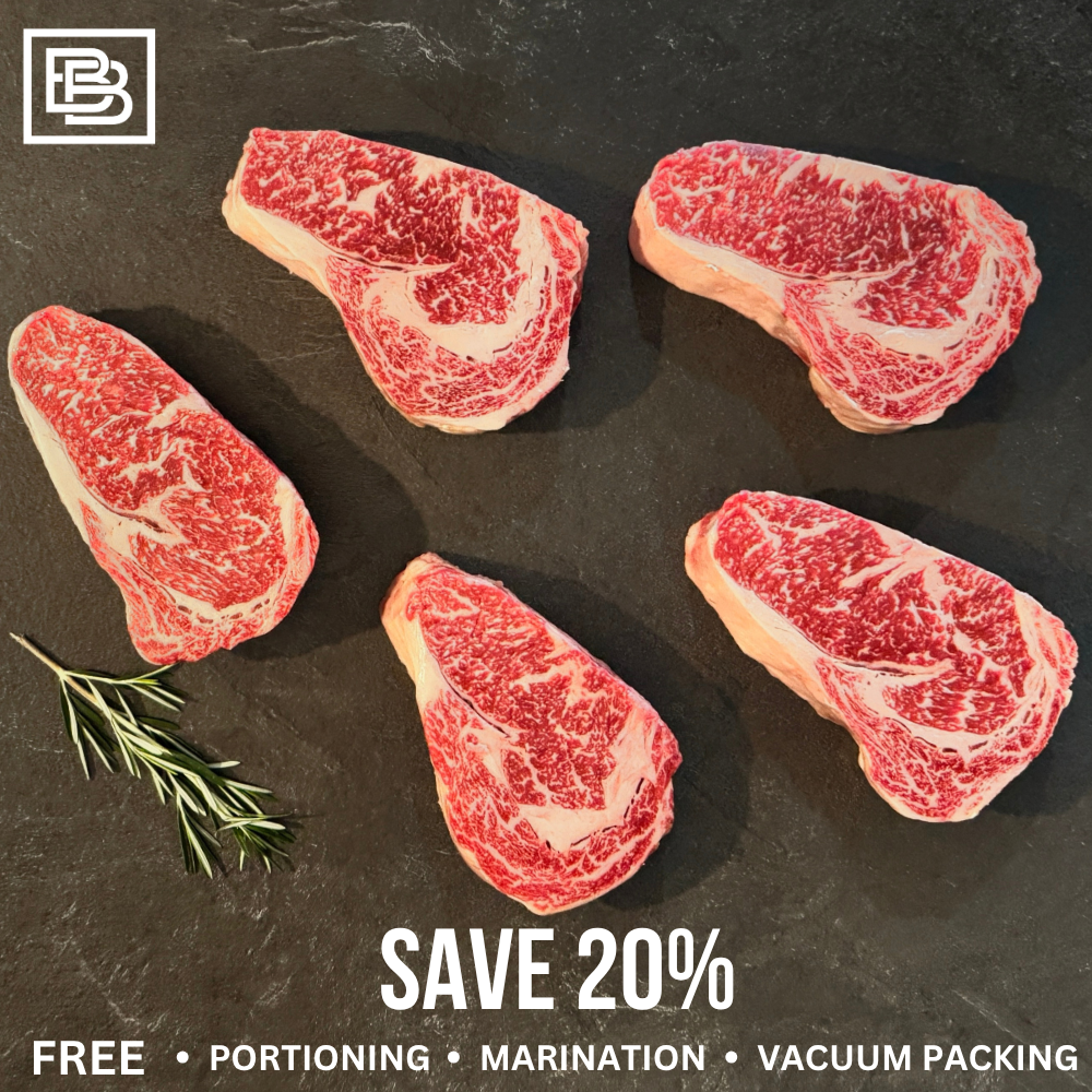 Stone Axe Wagyu MB8/9 Rib Eye - Whole Slab ($400 Deposit, Balance Payment To Update Before Delivery)