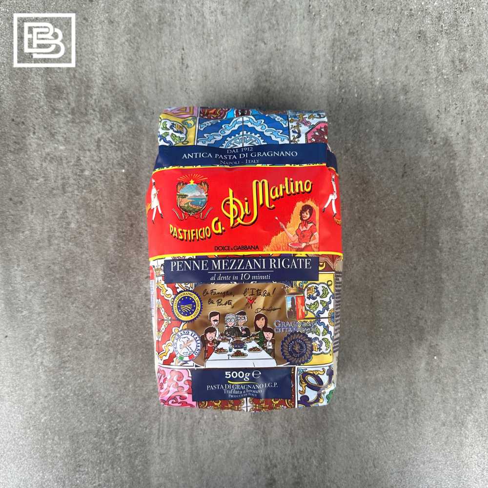 Penne Mezzani Rigate, Pasta, Condiments