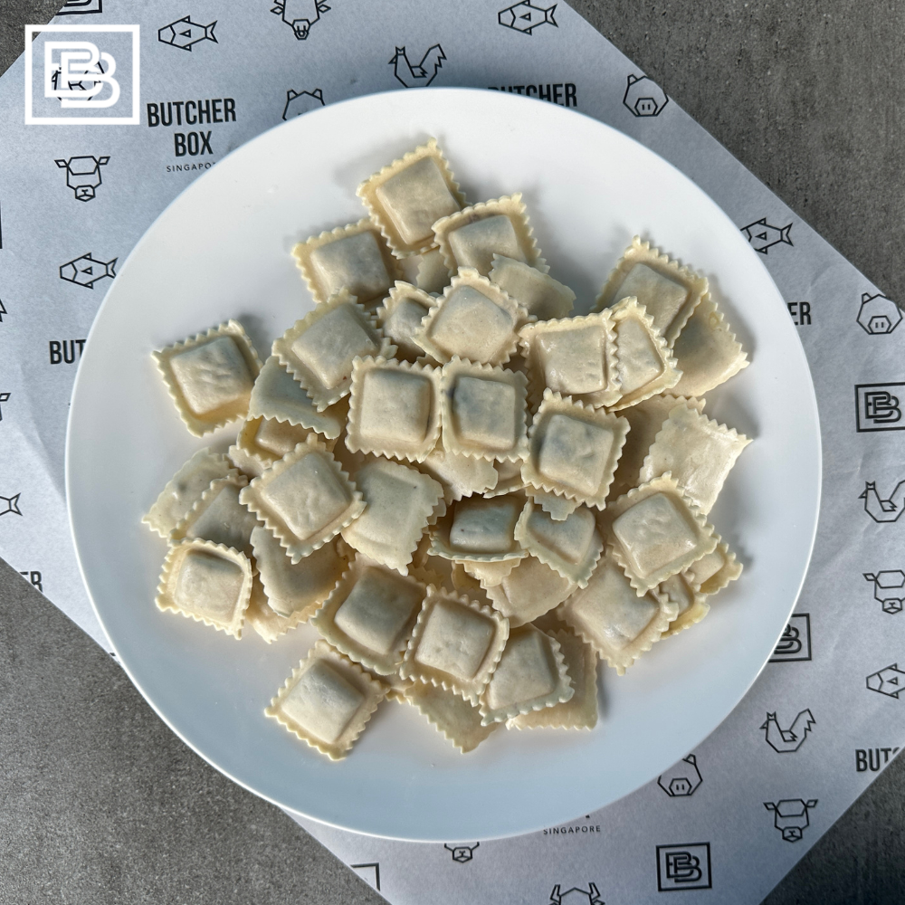 Porcini Mushroom Ravioli, Ready to Cook, Pasta