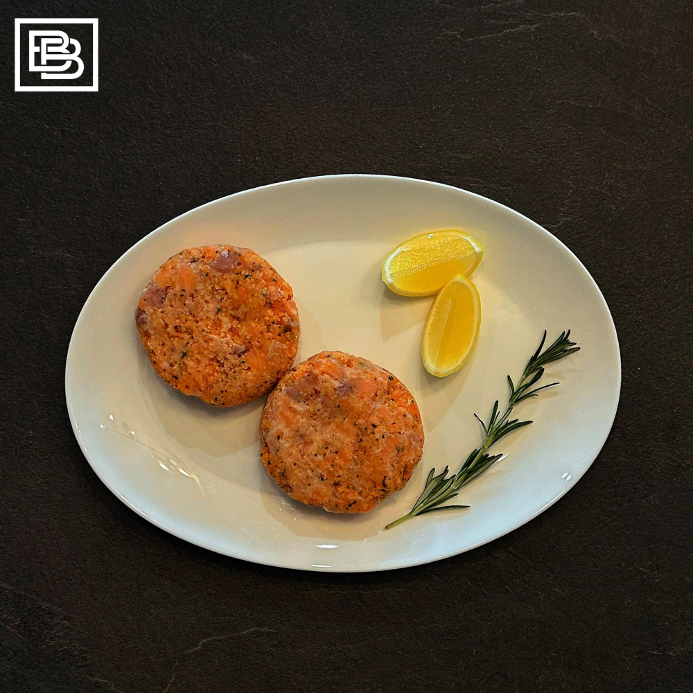Salmon Burger, Seafood
