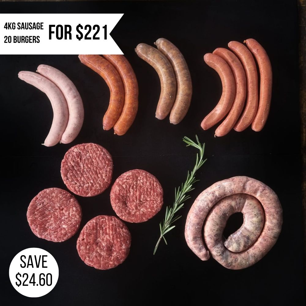 Sausages & Burgers, Bulk Buy