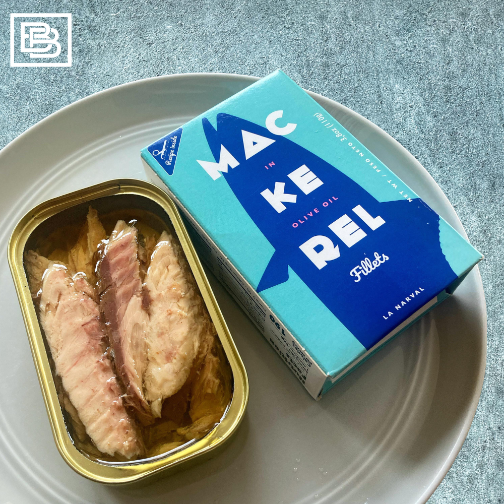 mackerel in olive oil