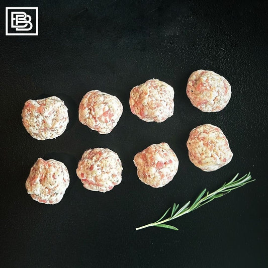 pork truffle meatballs