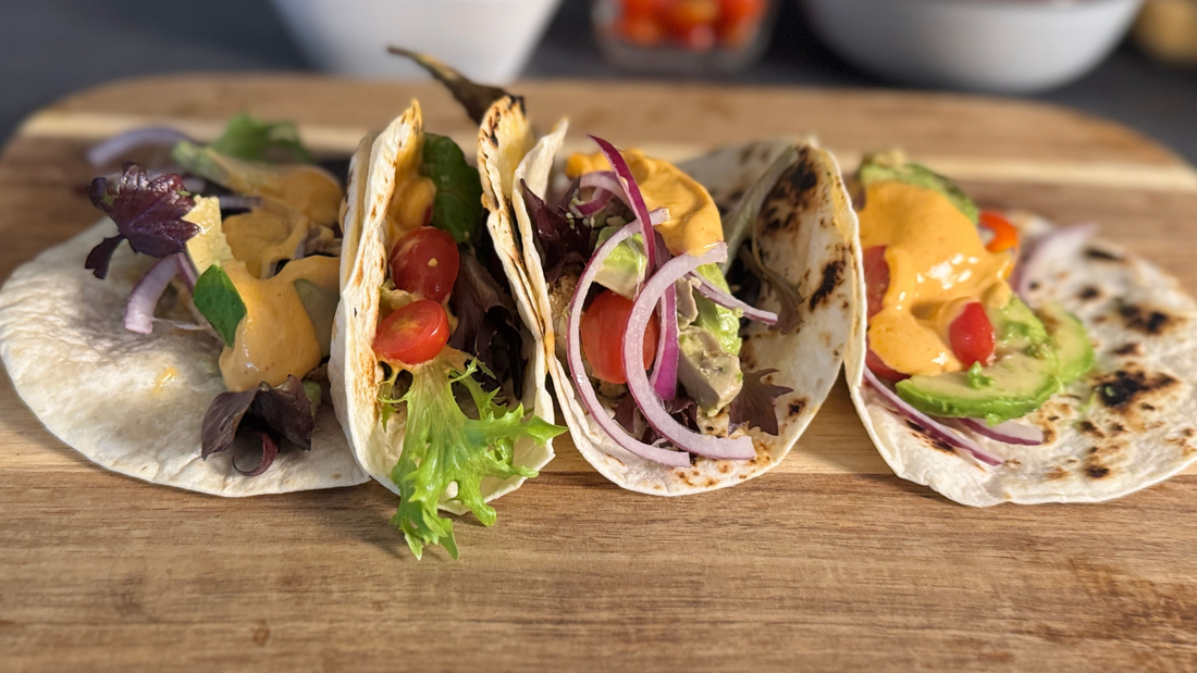 Fresh Zesty Fried Cajun Fish Tacos