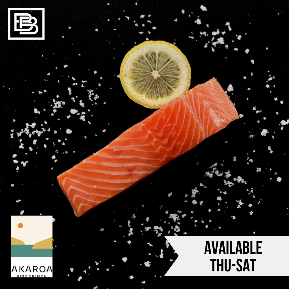 Fresh Akaroa NZ King Salmon Portion Skin on [150g]