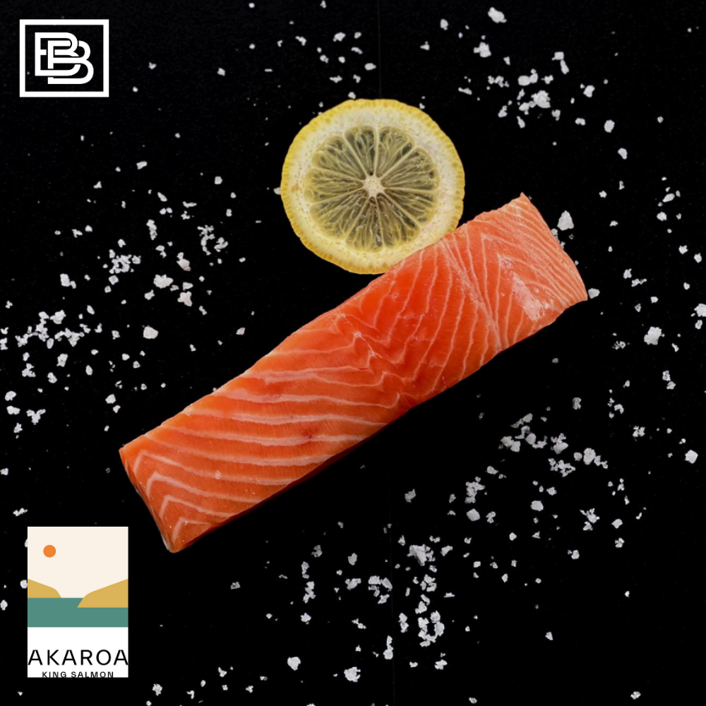 Frozen Akaroa NZ King Salmon Portion Skin on [150g]