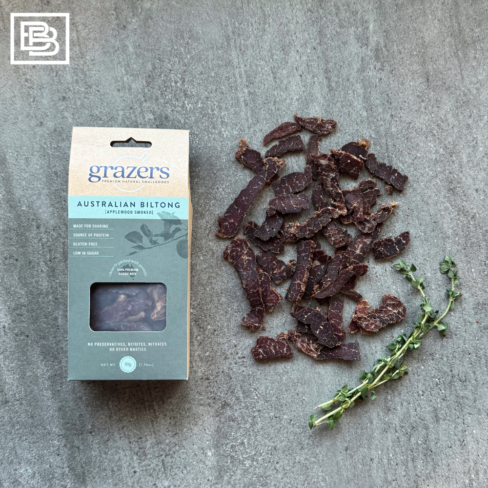 Biltong, Applewood Biltong, Healthy Snack Butcher Box SG