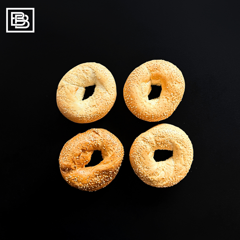Sesame Bagels Frozen [4x90g]