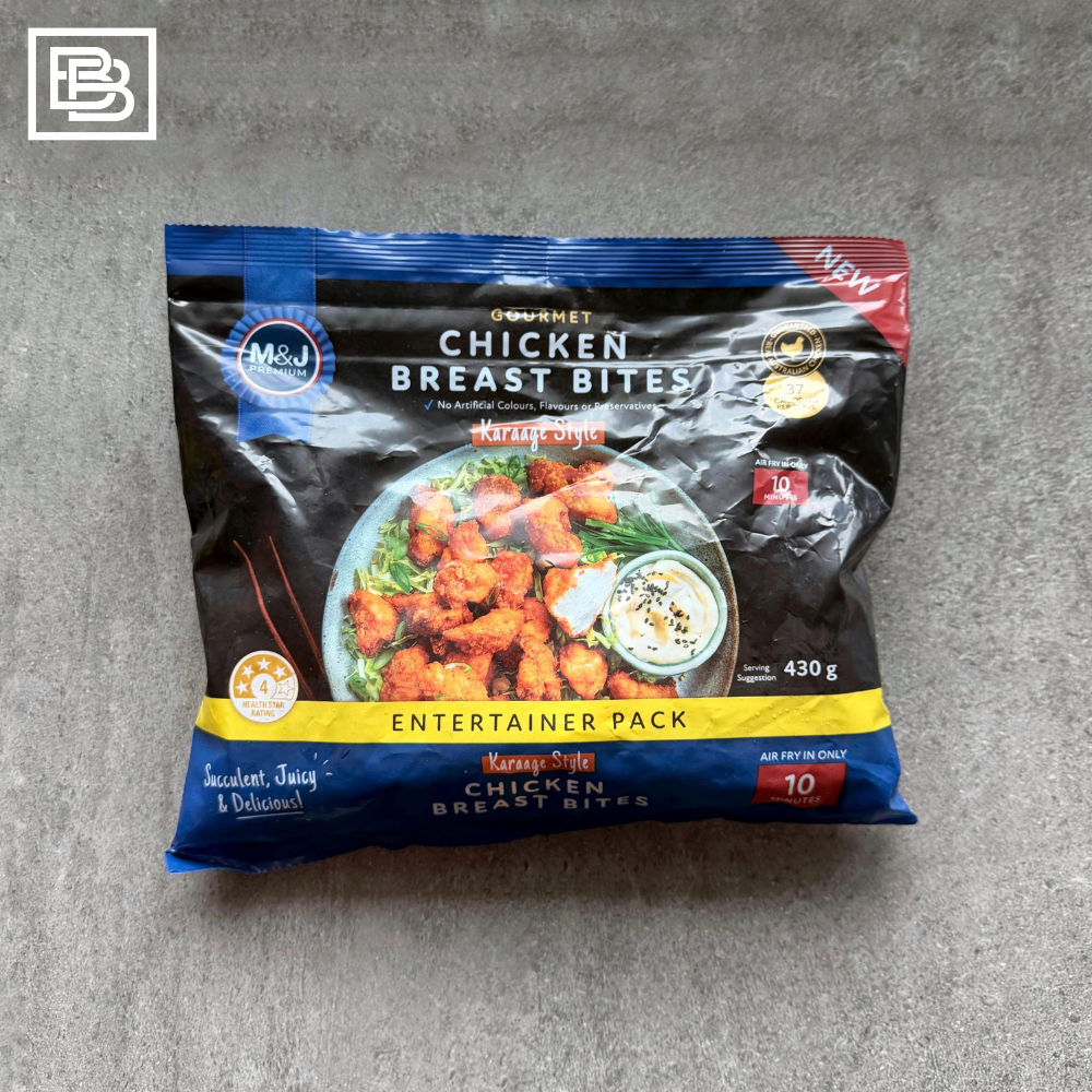 M&J - Australian Chicken Breast Bites Karaage Style Frozen [430g]