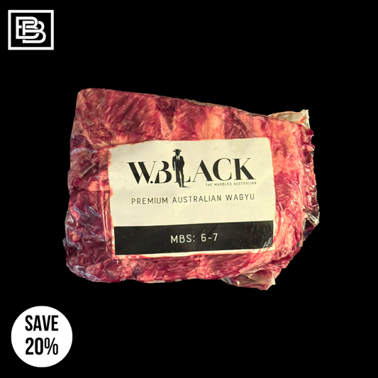 W. Black Wagyu MB6/7 Denver - Whole Slab [$150 Deposit, Balance Payment To Update Before Delivery]