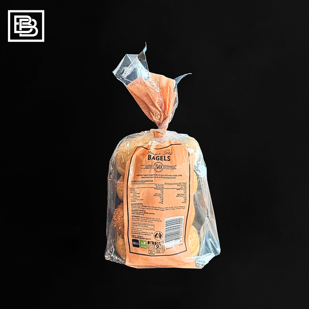 Sesame Bagels Frozen [4x90g]