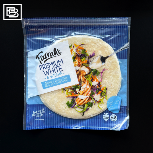 Farrah's Premium White Wraps