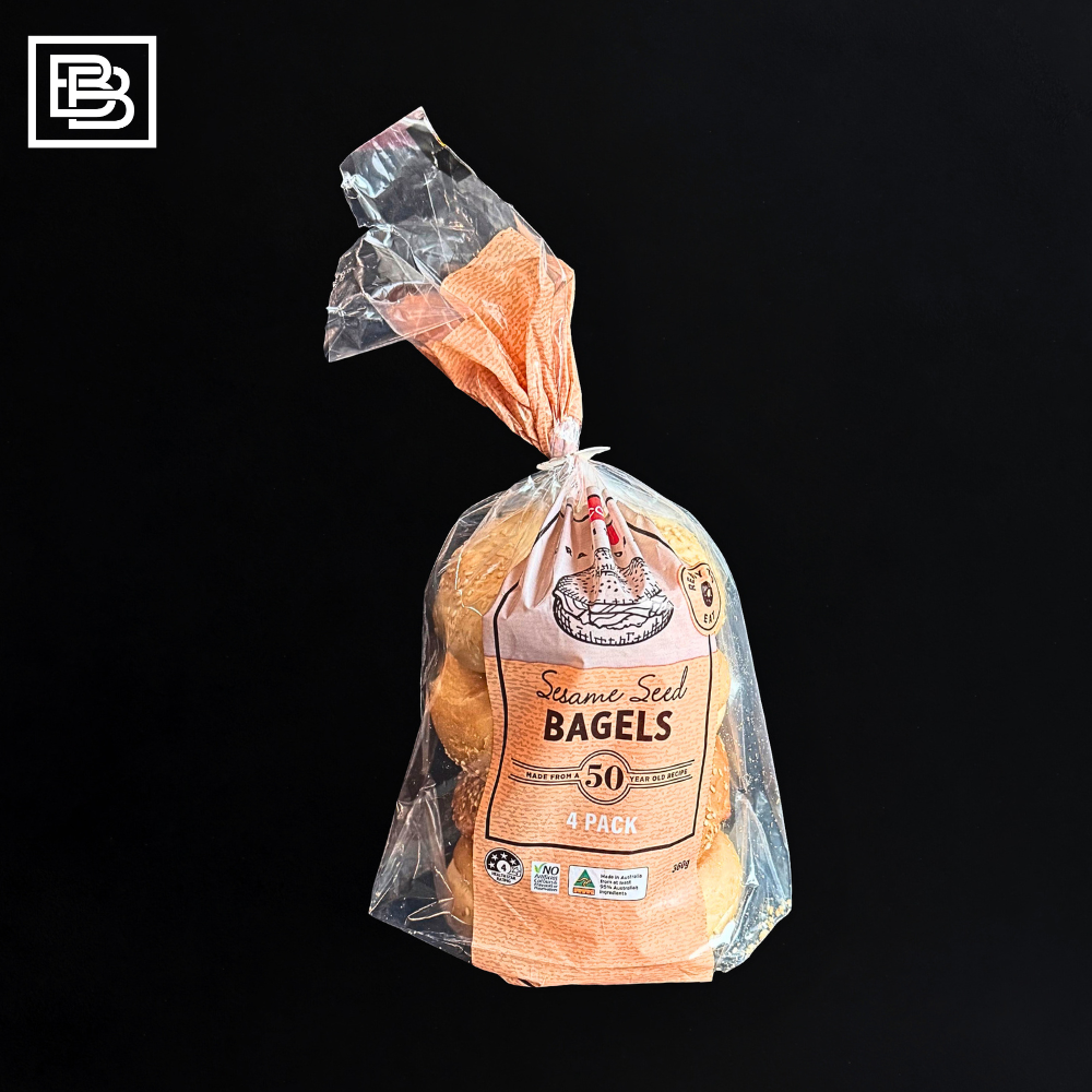 Sesame Bagels Frozen [4x90g]