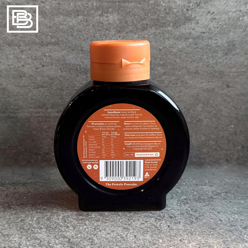 The Protein Pancake - Sugar Free Maple Flavoured Syrup [370ml]