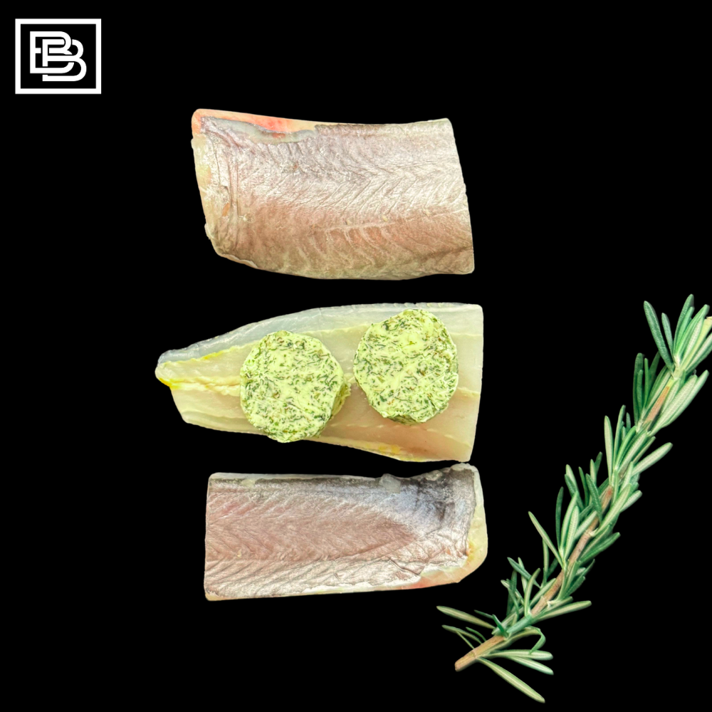 Hoki Fillets Skin on - New Zealand Wild Caught Frozen [280-300g] [Garlic Butter Options]