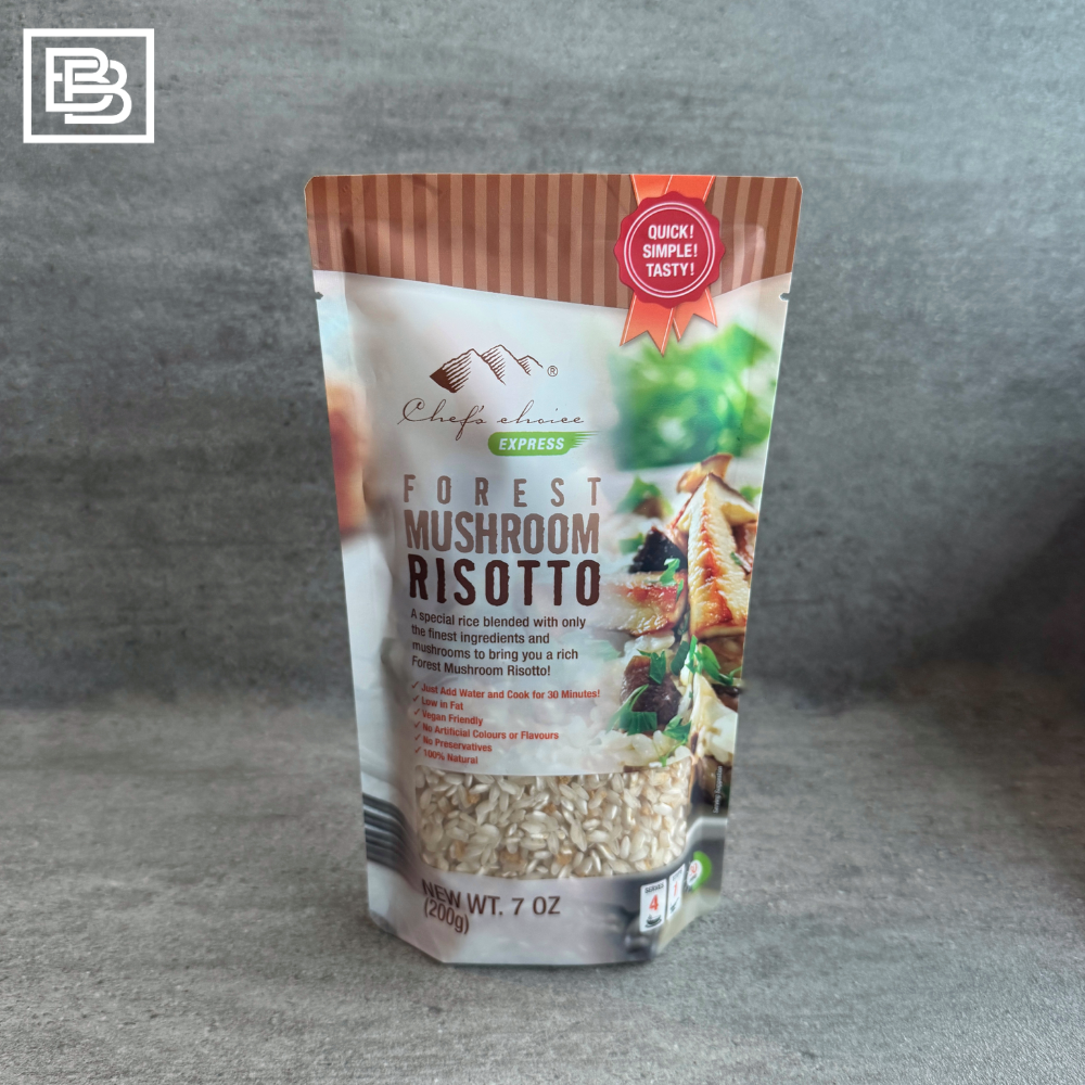 Chef's Choice Forest Mushroom Risotto, Mushroom Risotto, Healthy ...