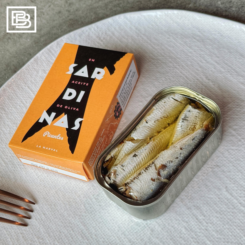 La Narval Sardines in Spicy Olive oil [120ml]