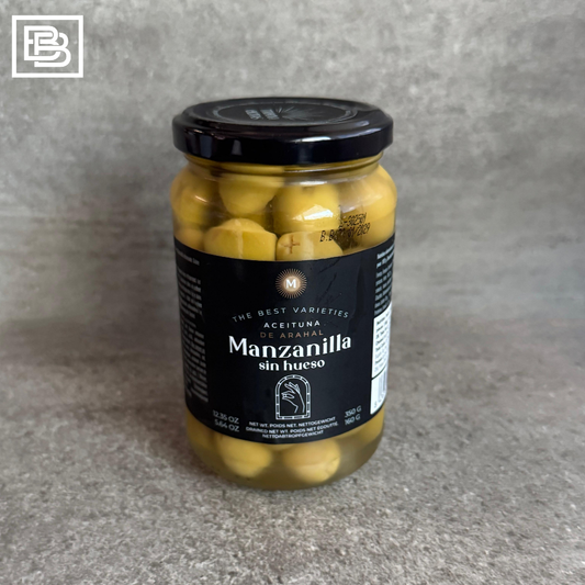 Triana Olivas Pitted Green Olives Manzanilla [370ml]