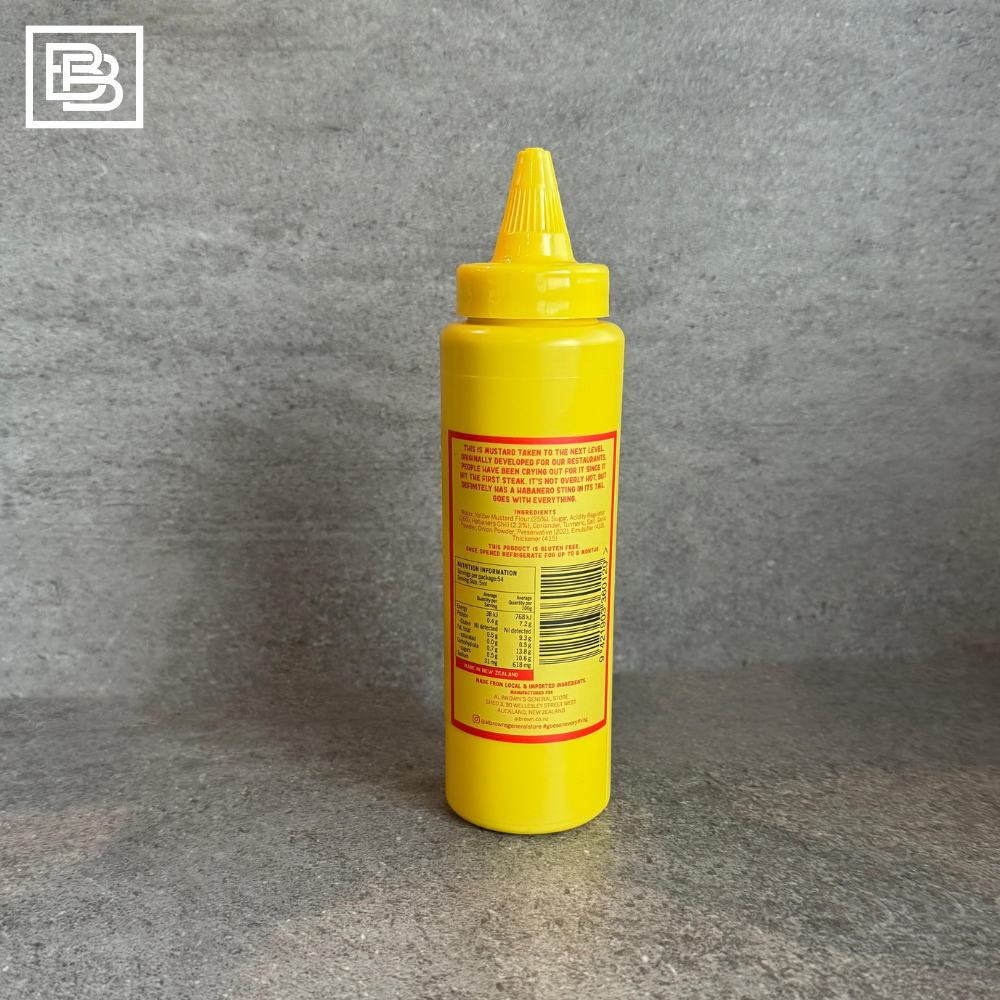 Al Brown's Old Yella Mustard [270ml]