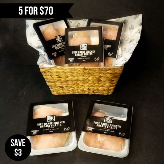 Australian Free Range Chicken Breast, Multi Buy