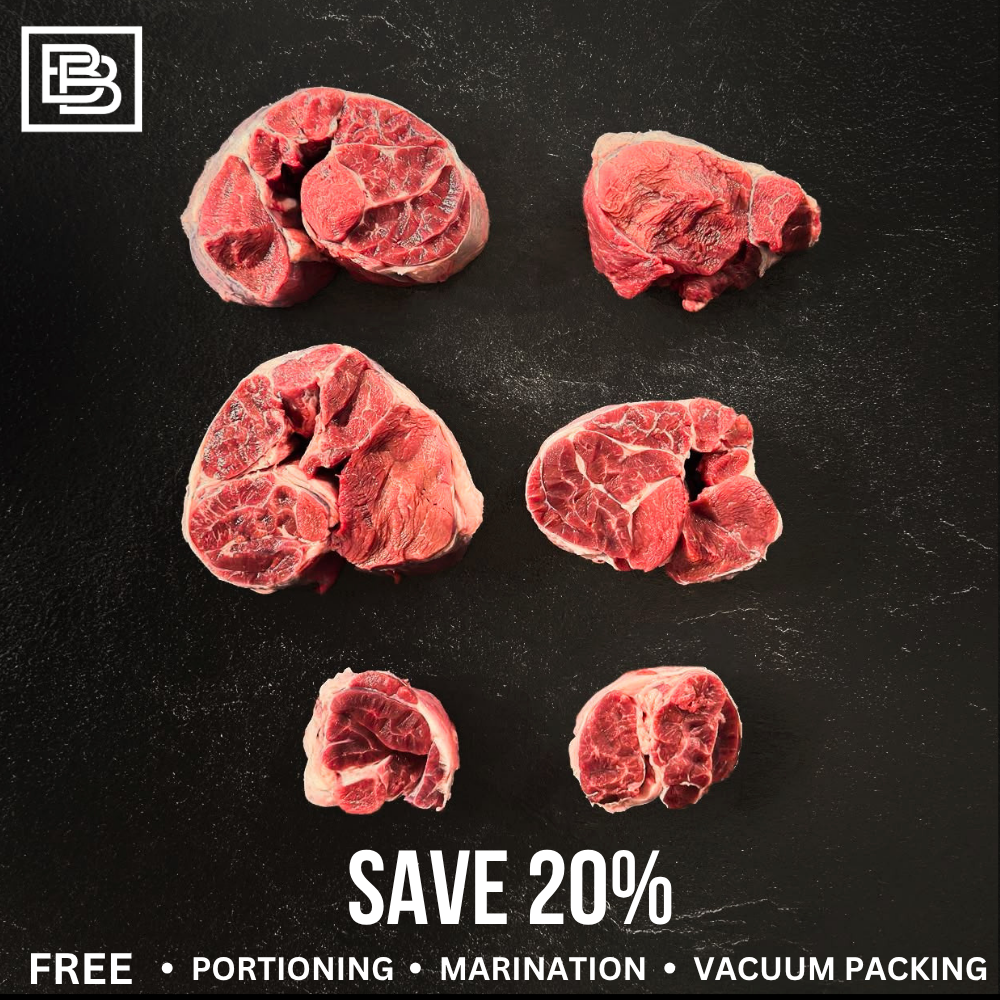 Blackmore Full Blood Wagyu MB9/9+ Shin Shank - Whole Slab ($40 Deposit, Balance Payment To Update Before Delivery)