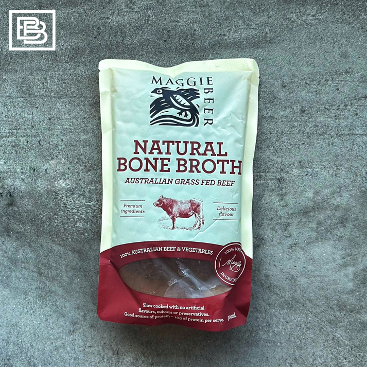 Maggie Beer, Natural Beef Bone, Beef Broth Butcher Box SG