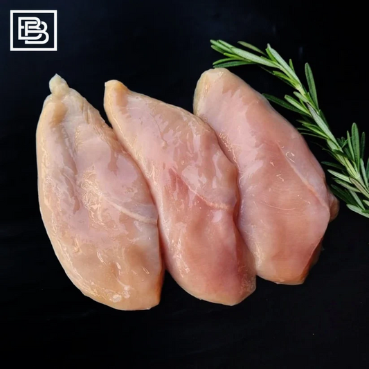 Chilled Chicken Breast Skinless, Boneless 3-4pcs [600-640g]