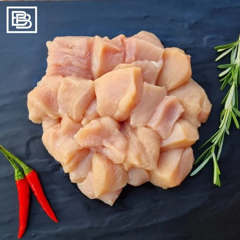 Chilled Chicken Diced [400g] [Marinade Options Available]