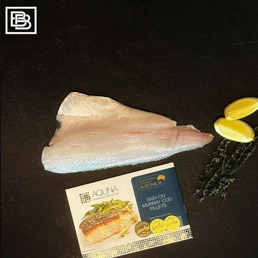 Australian freshwater fish, Skin on Murray Cod Fillets, Fish – Butcher ...