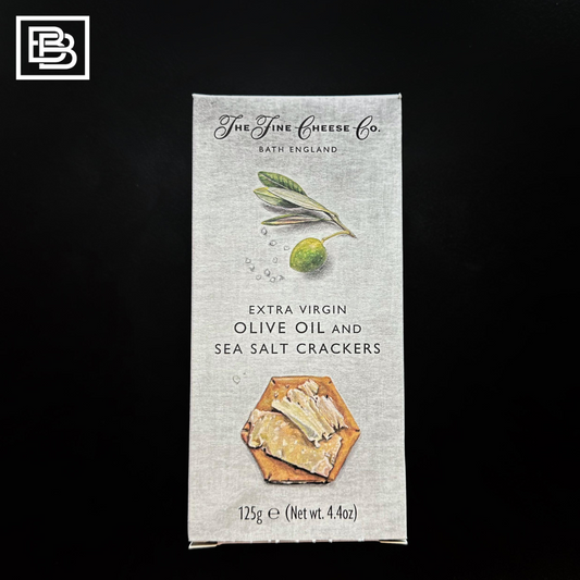 Extra Virgin Olive Oil & Sea Salt Crackers, Condiments