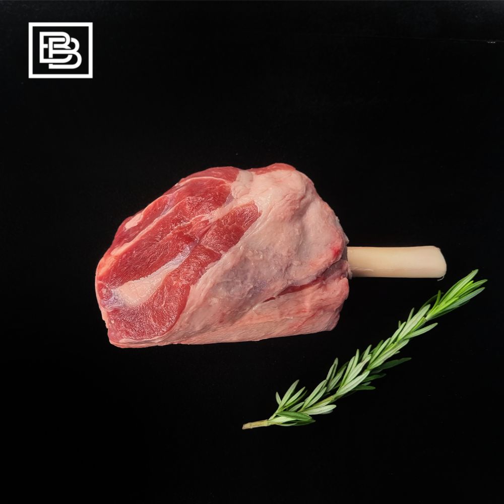 Frenched Lamb Hind shanks, Lamb shanks Butcher Box SG