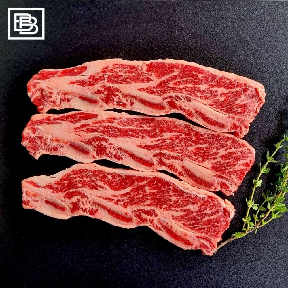 Australian Grain Fed Beef, Short Ribs Galbi Cut, BBQ