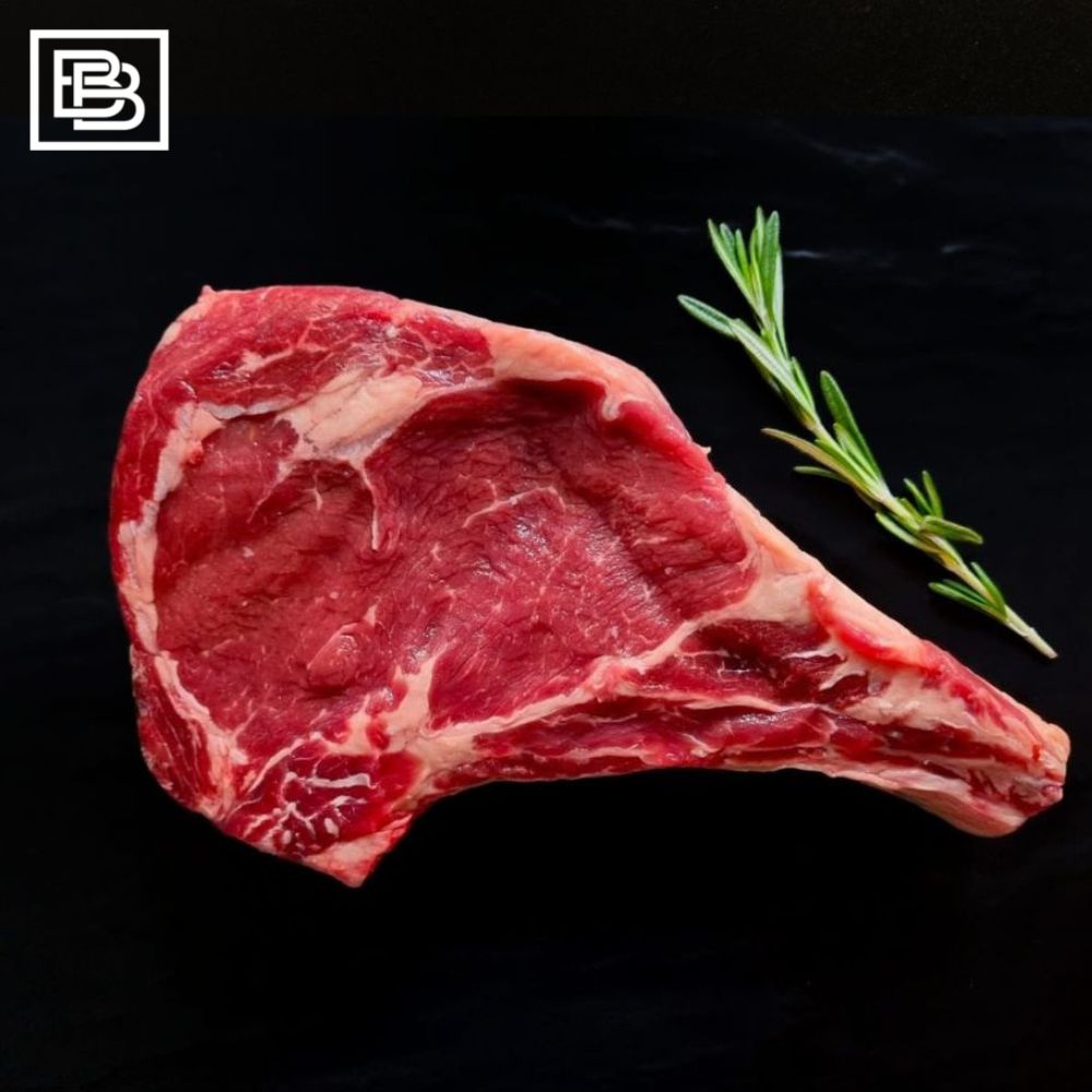 King Island Yearling Grass Fed Angus Rib Eye on the Bone [Weight Options Available]