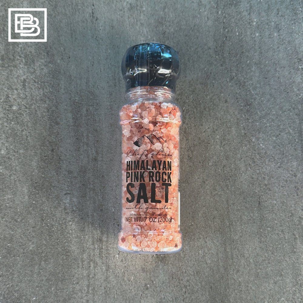 Himalayan Pink Rock Salt with Grinder, Condiments