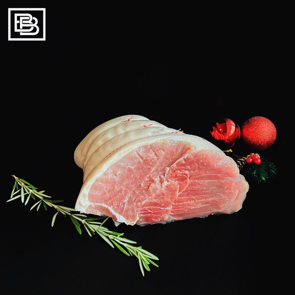 Christmas Gooralie Australian Free Range Pork Raw Gammon Boneless Leg Ham [2.3-2.5kg]