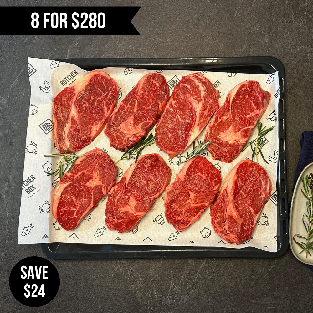 Little Joe Rib Eye Steaks [8 x 280-300g] [2.2-2.4kg]