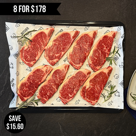 Little Joe Sirloin Steaks [8 x 230-250g] [1.8-2kg]