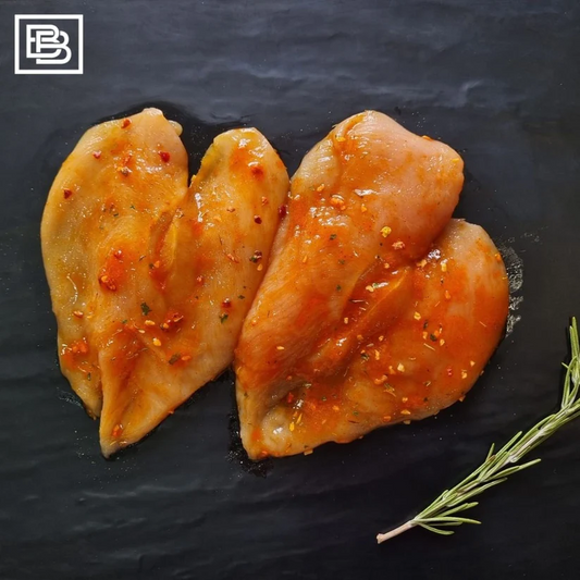 Chilled Marinated Chicken Breast Steaks 2pcs X [130-155g] [Marinade Options]