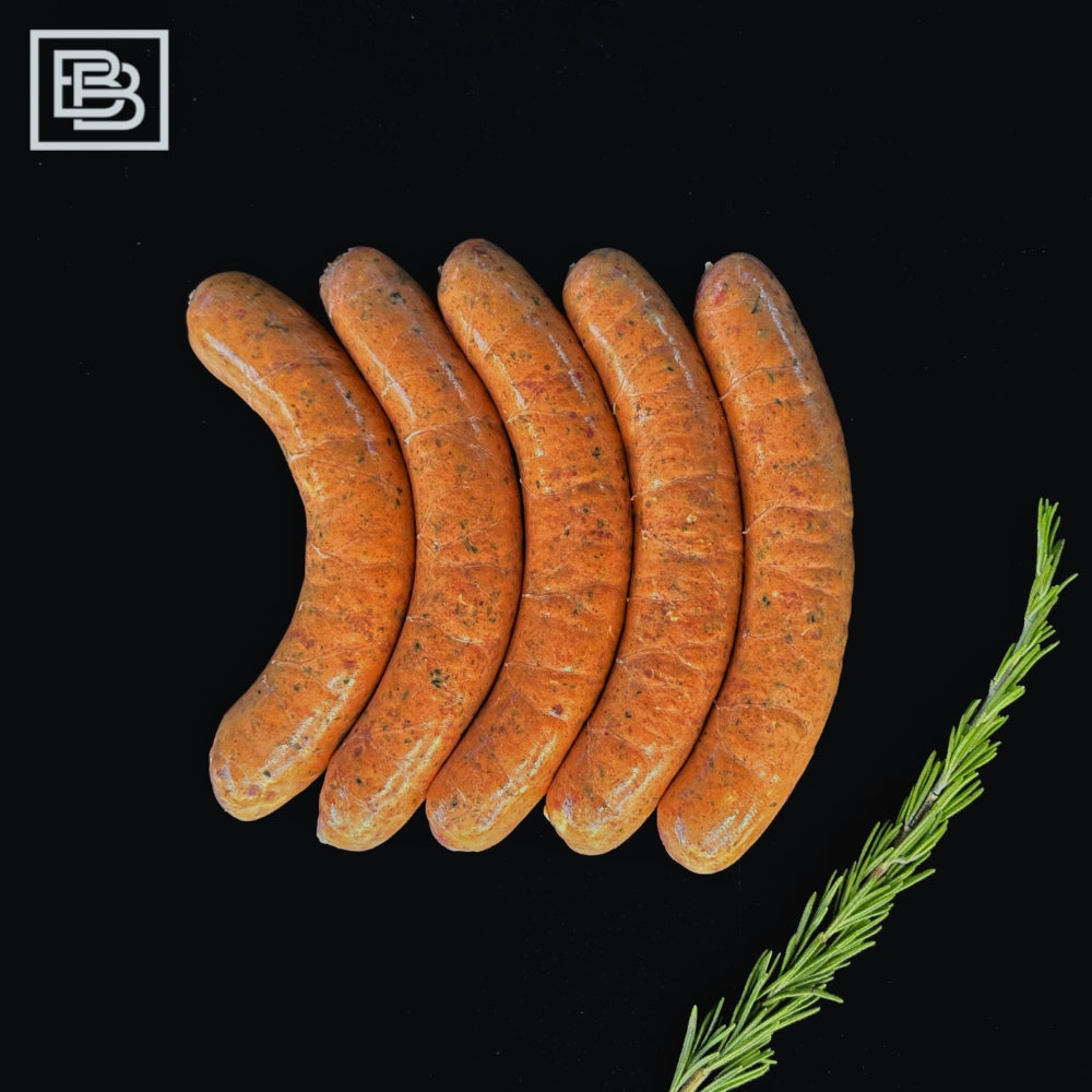 Mexican Firecracker Thick Sausages Frozen - 5pcs [500g] "Gluten Free"