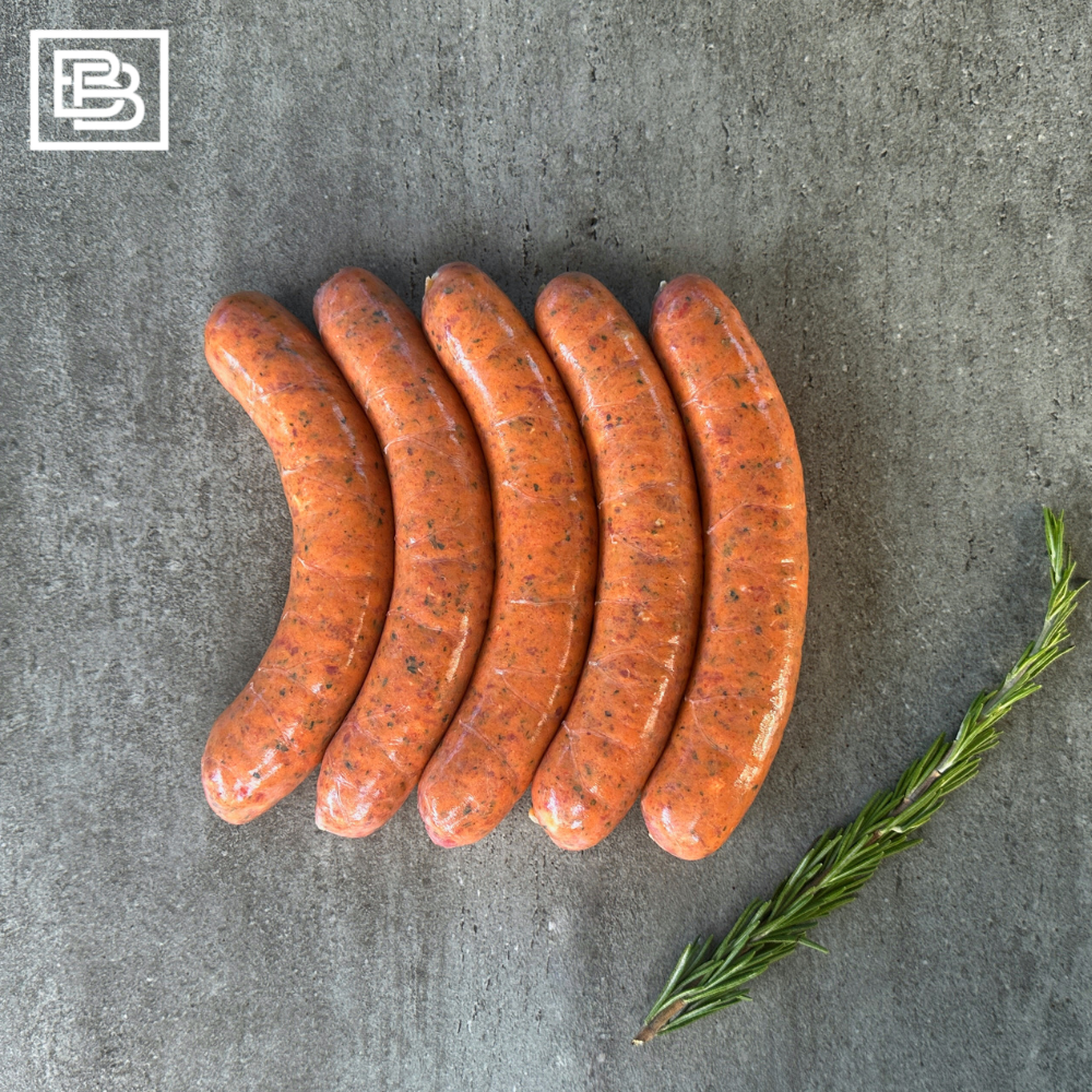 Mexican Firecracker Thick Sausages Frozen - 5pcs [500g] "Gluten Free"