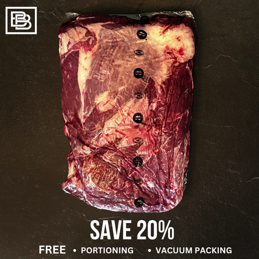 King Island Yearling Grass Fed Angus Chuck - Whole Slab ($150 Deposit, Balance Payment To Update Before Delivery)