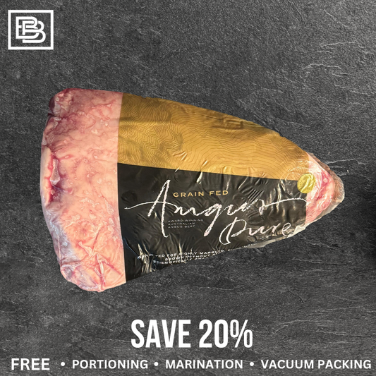 Angus Pure - Black Angus MB4+ Rump Cap (Picanha) - Whole Slab ($80 Deposit, Balance Payment To Update Before Delivery)